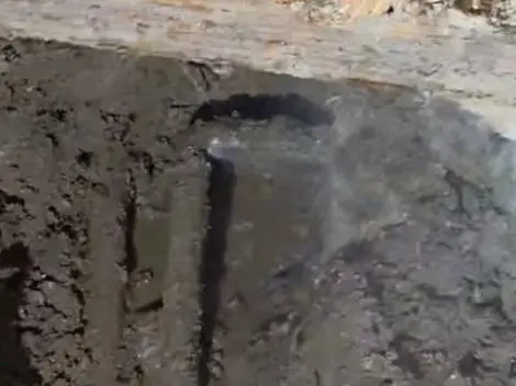 Exposed slab piping and leak detection work on a concrete floor related to Burst Pipe Repair in Altadena, CA on the burst-side-02 section