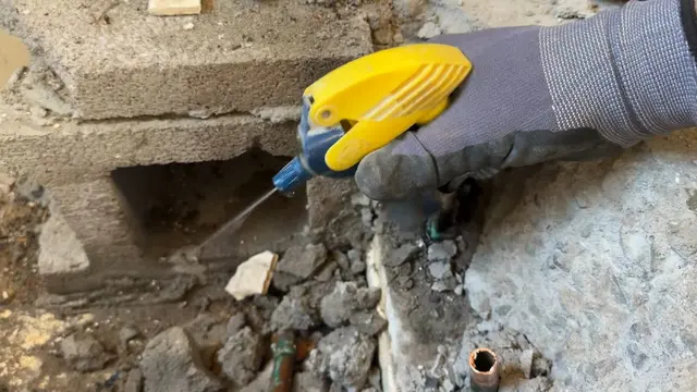 Leak detection equipment pointed at hidden plumbing related to Plumbing Services in Altadena, CA