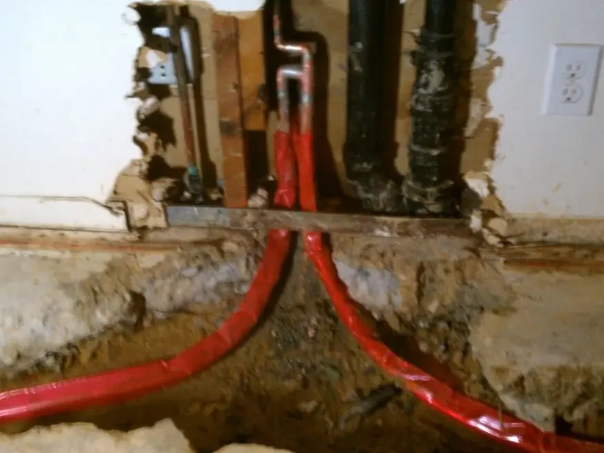 Residential plumbing repair scene with tools, pipe, or service equipment related to Repiping & Whole-Home Pipe Replacement in Altadena, CA on the repipe-side-02 section