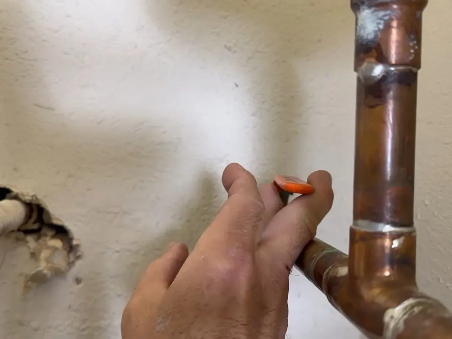 Water heater anode rod and top tank fittings during a plumbing service visit in Altadena Country Club